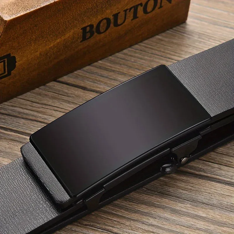 Fashion Men's Belt - High Quality Automatic Buckle