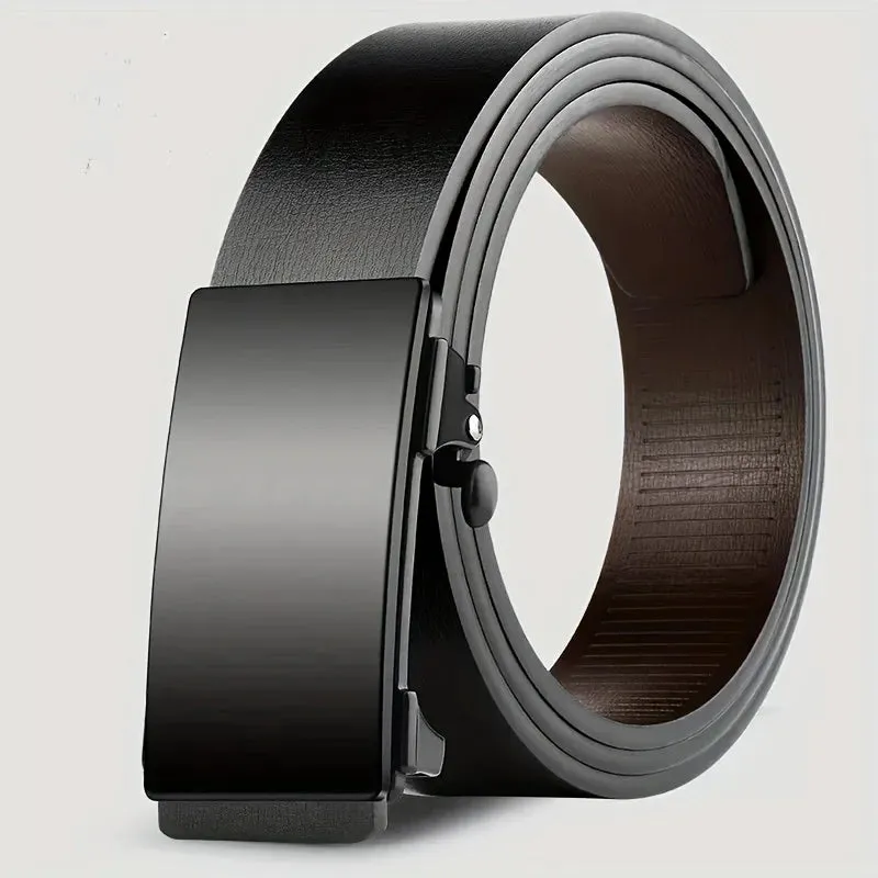 Fashion Men's Belt - High Quality Automatic Buckle