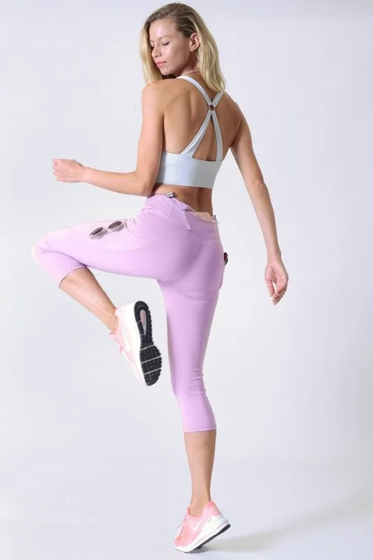 FAST & FREE pocket capri leggings