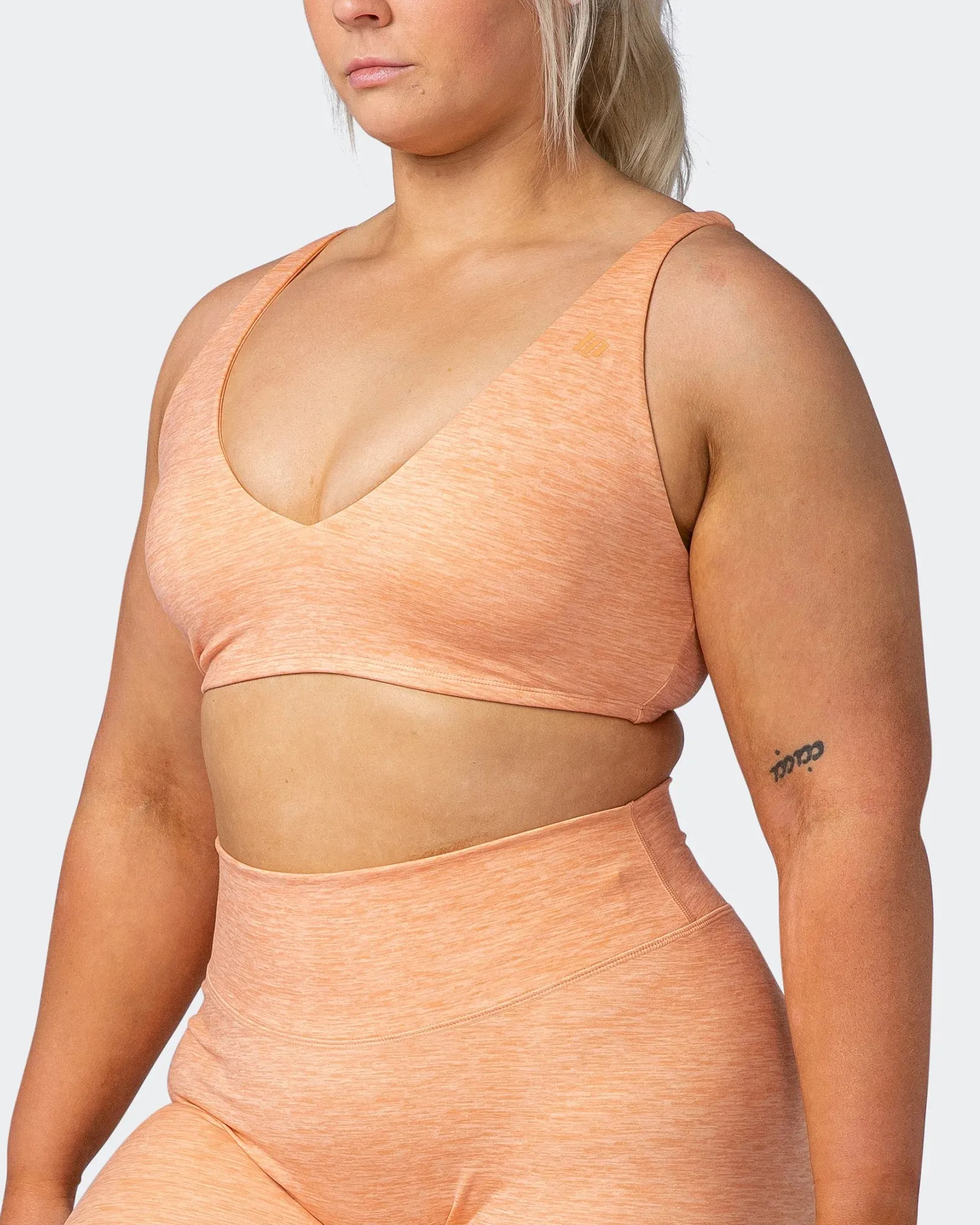 Fast Time Bra - Apricot Marl