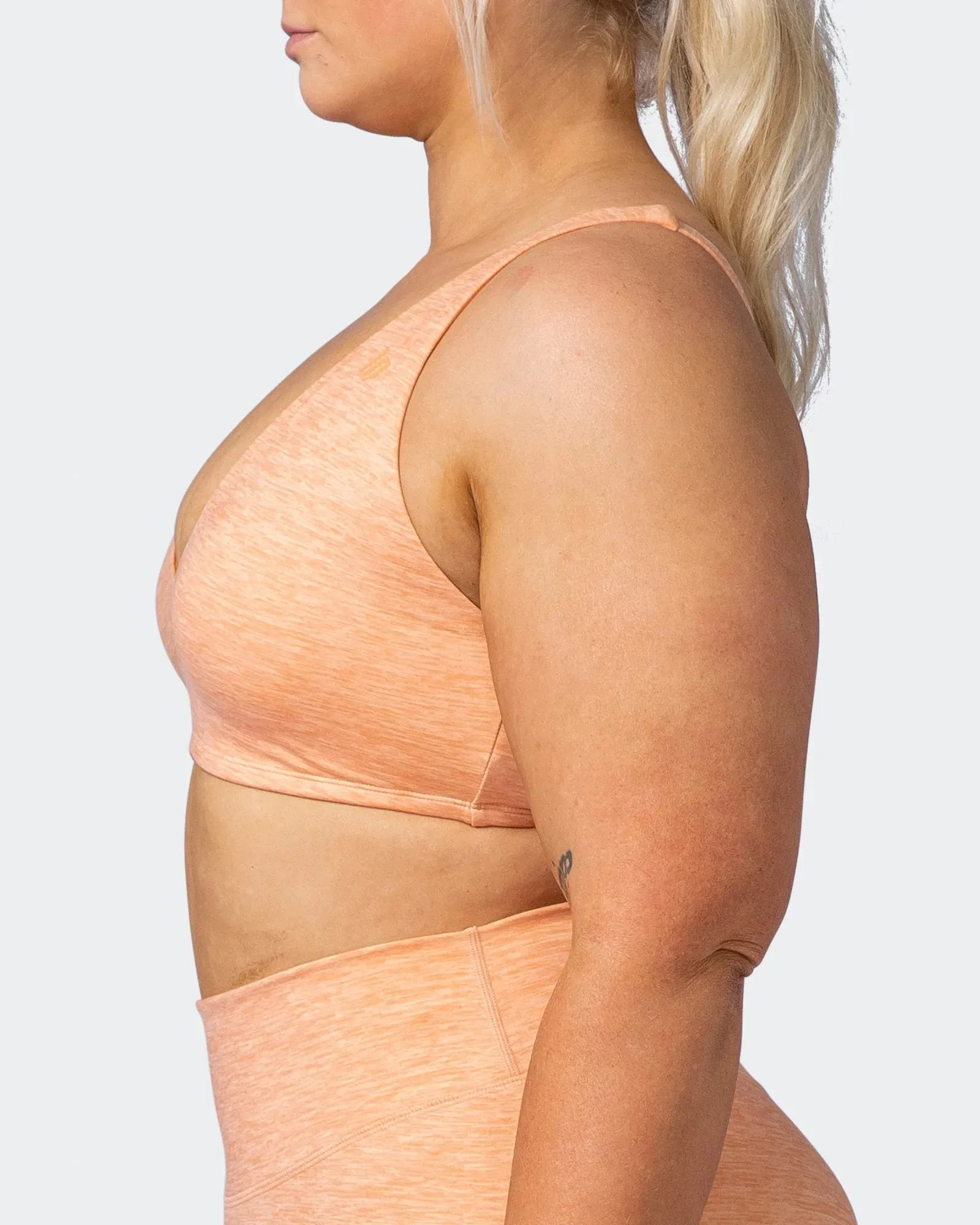 Fast Time Bra - Apricot Marl