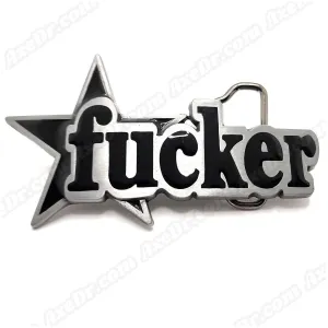 FCKER Nautical Star Belt Buckle