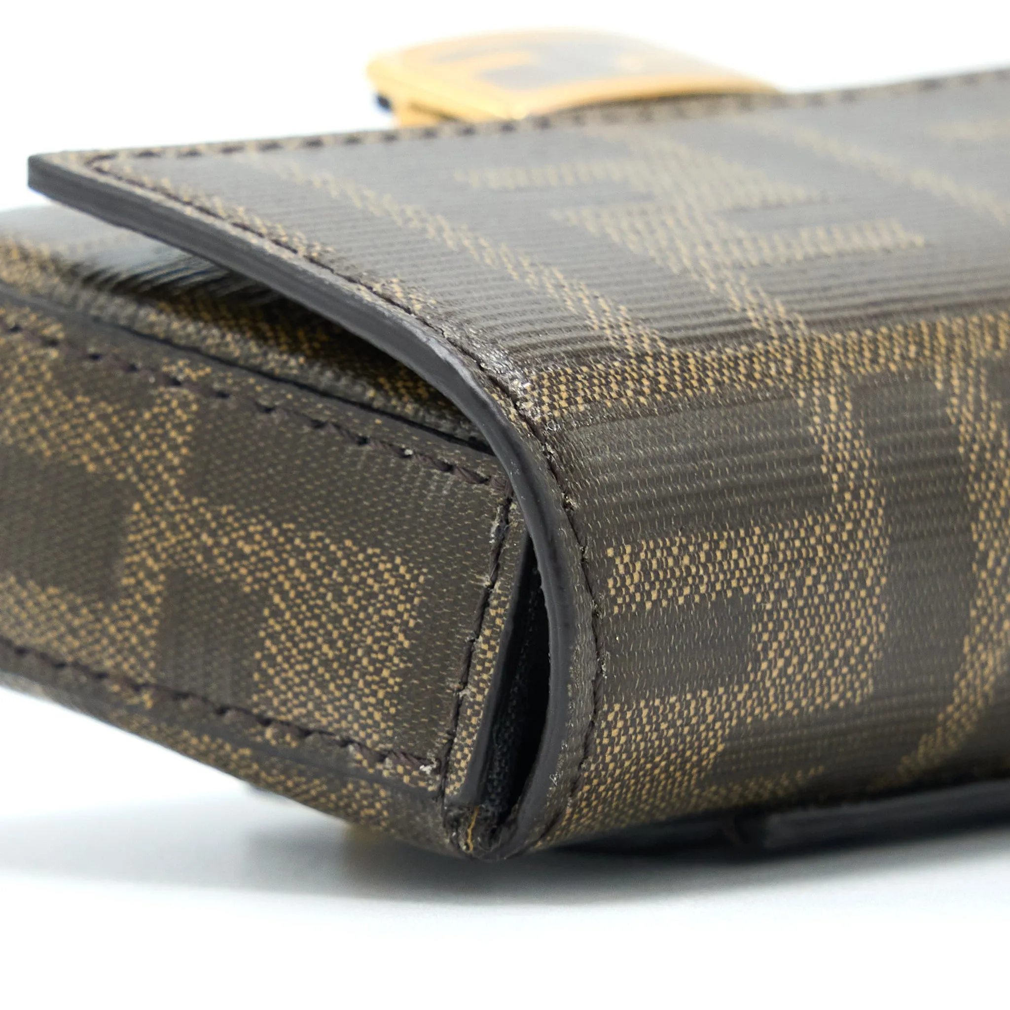 Fendi Baguette Mini Belt Bag FF Jacquard Canvas/Leather GHW