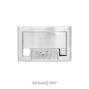 Ferrecci Men's Stainless Steel Removable Belt Buckle - C5047