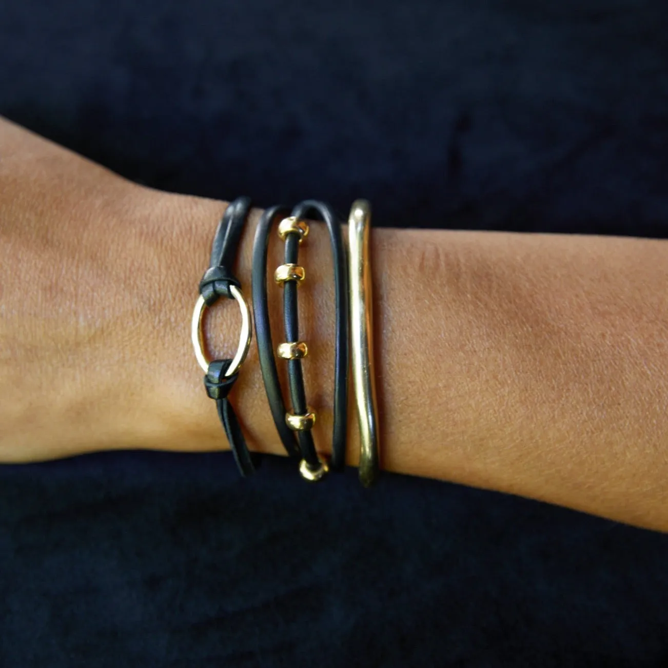 Fine Leather   Cuffs