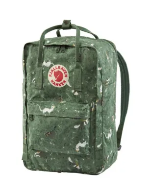 Fjallraven Kanken Art Laptop 15 Inch Backpack Green Fable