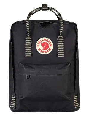 Fjallraven Kanken Classic Backpack Black Striped