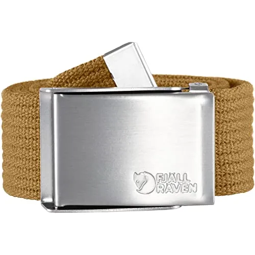 Fjällräven Unisex Canvas Belt, Braun, Einheitsgröße