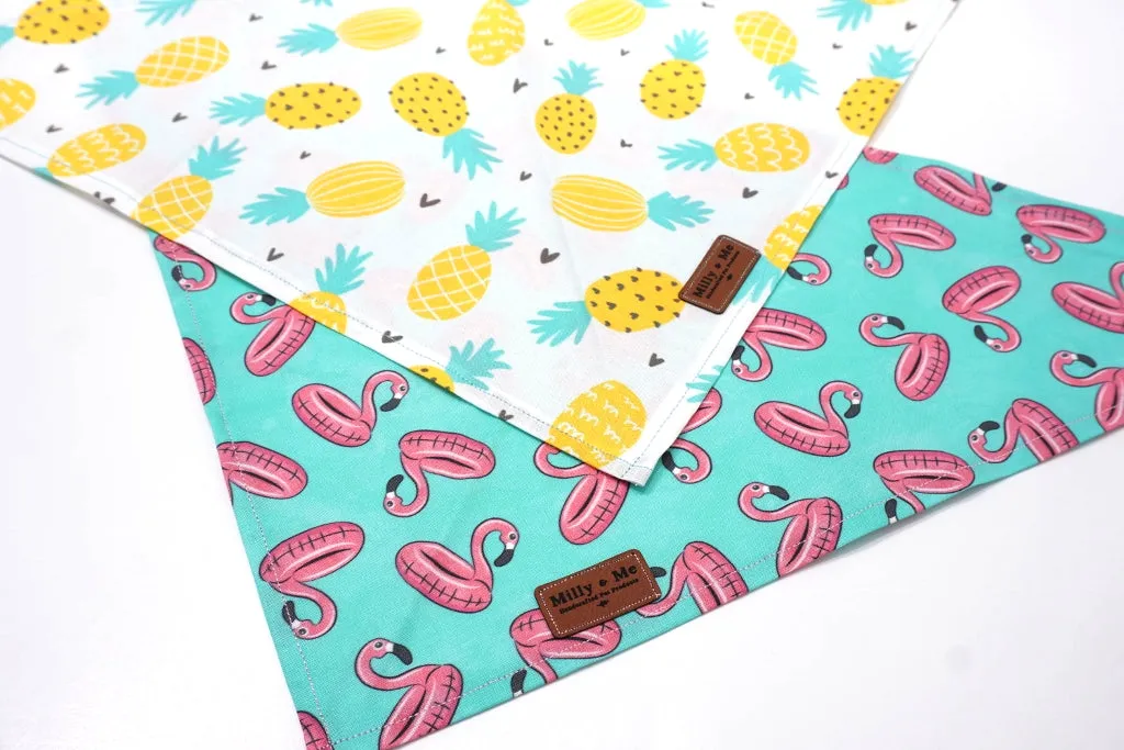 Flamingo Floaties - Pet Bandana