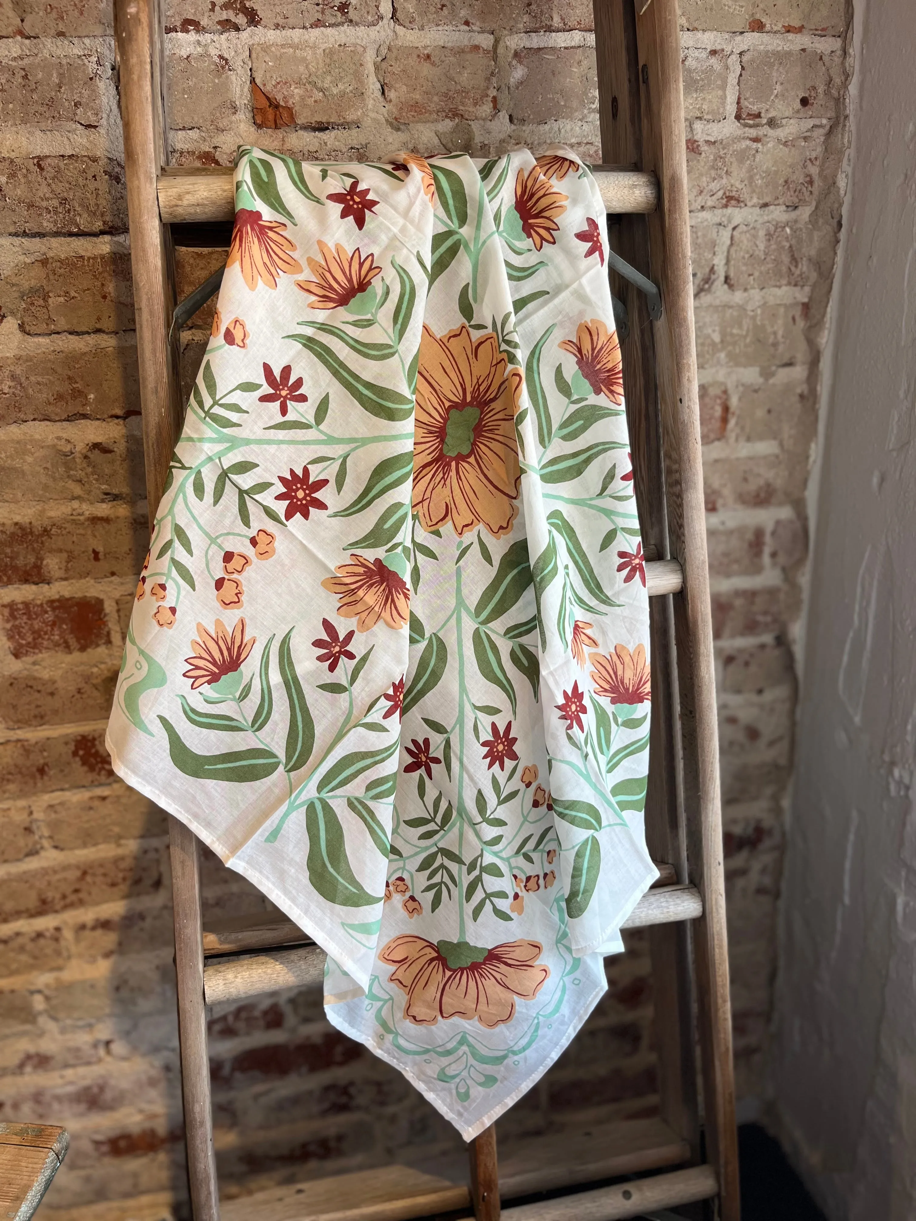 Flora Bandana- Oversized