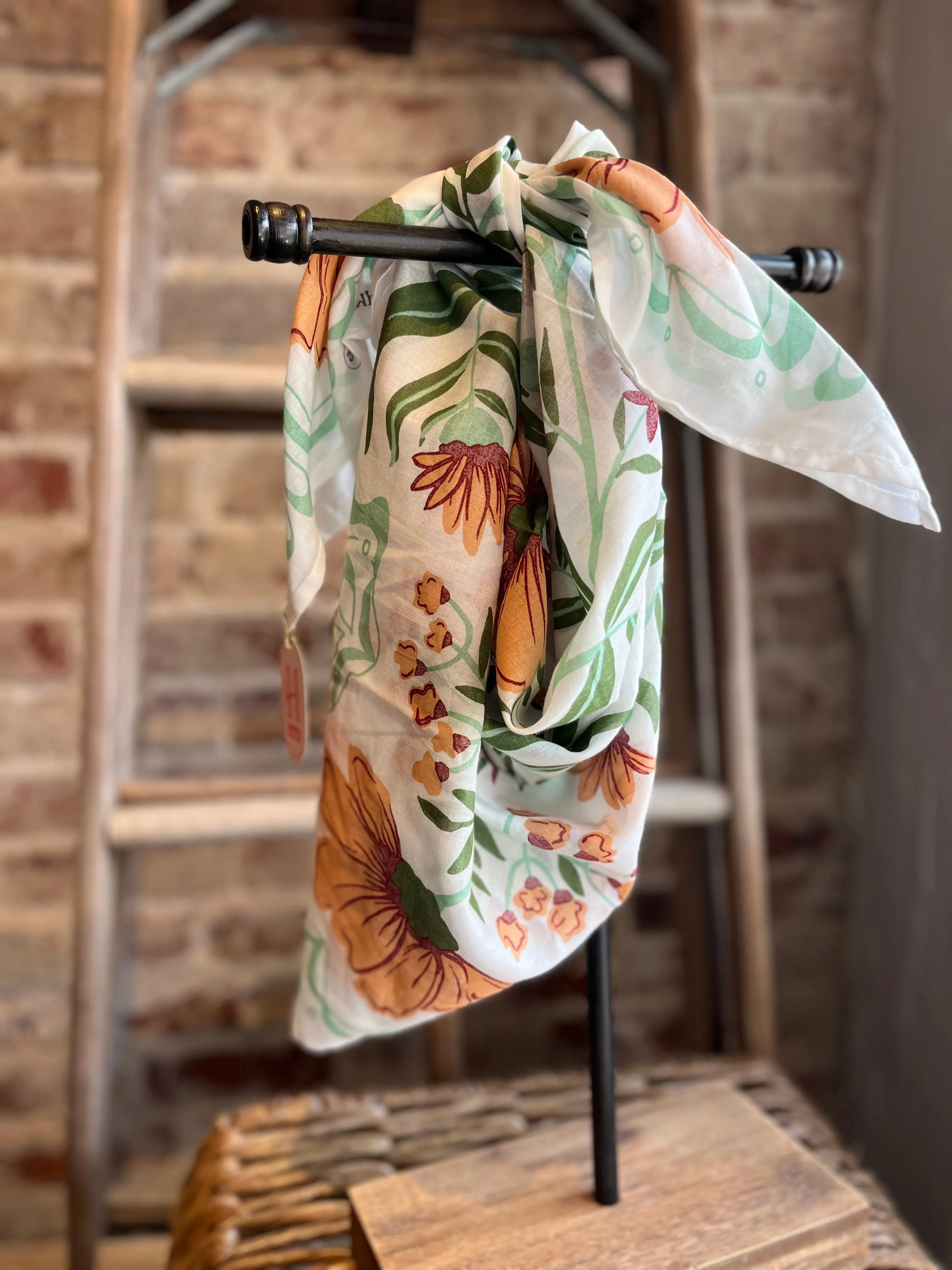 Flora Bandana- Oversized