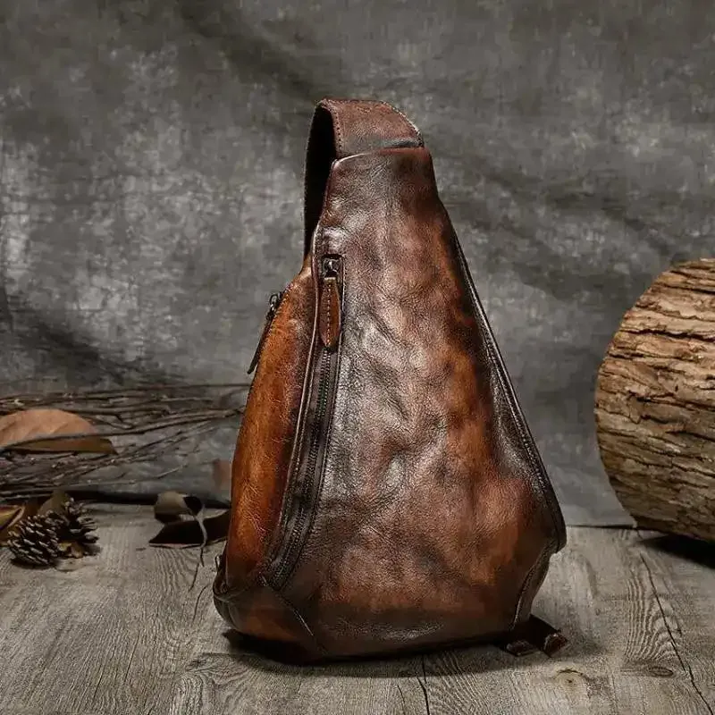 Floral Pattern Leather Backpack For Women