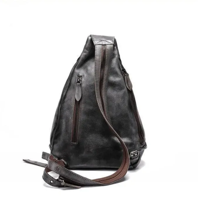 Floral Pattern Leather Backpack For Women