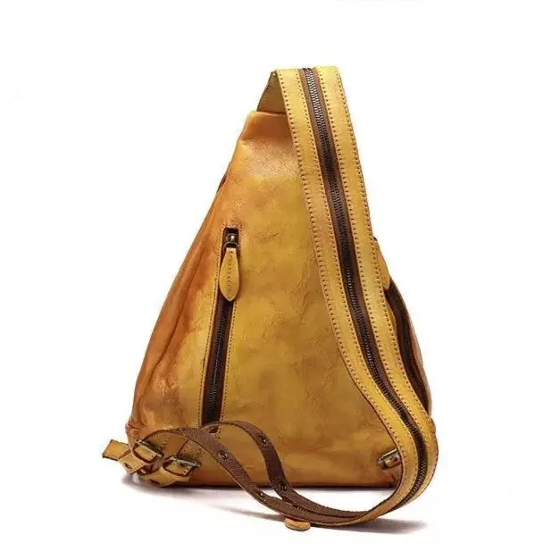 Floral Pattern Leather Backpack For Women