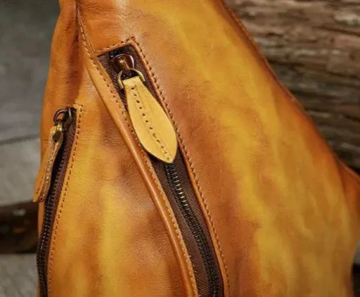 Floral Pattern Leather Backpack For Women