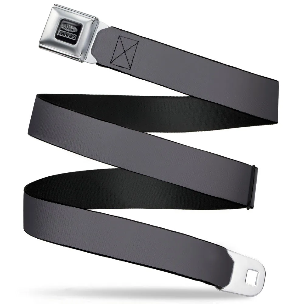 Ford Trucks Seatbelt Belt - Charcoal Webbing