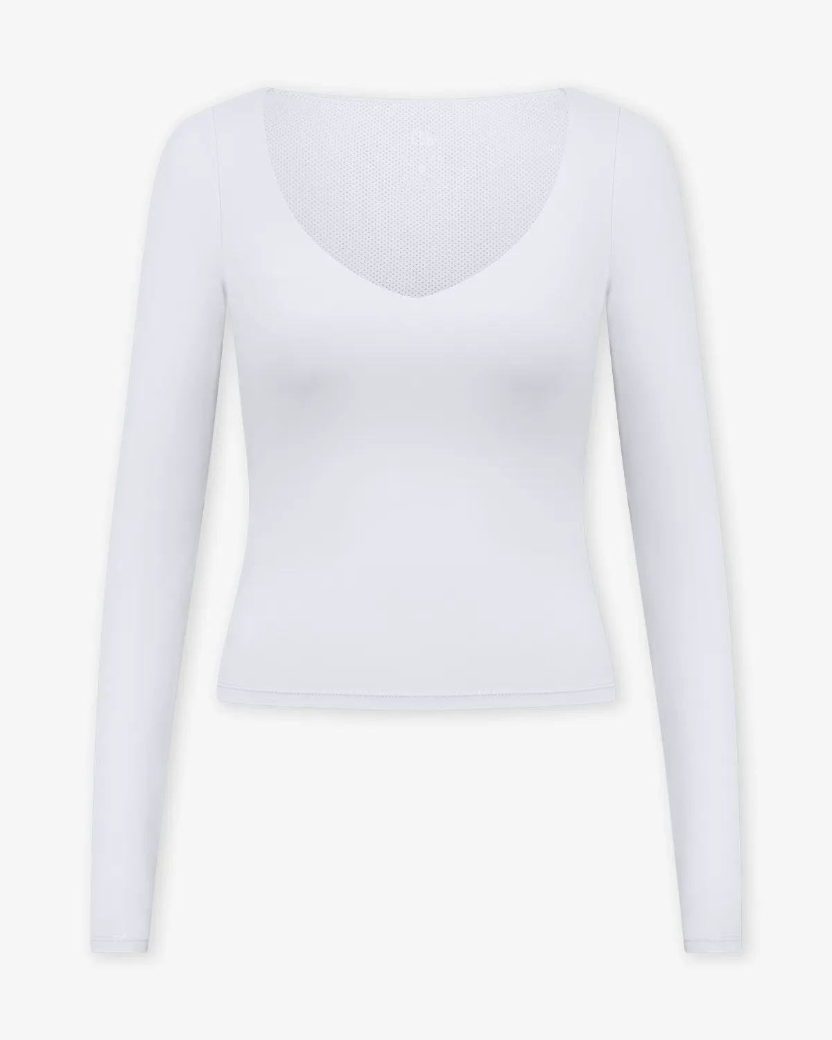 Form Alina Long Sleeve Top | White