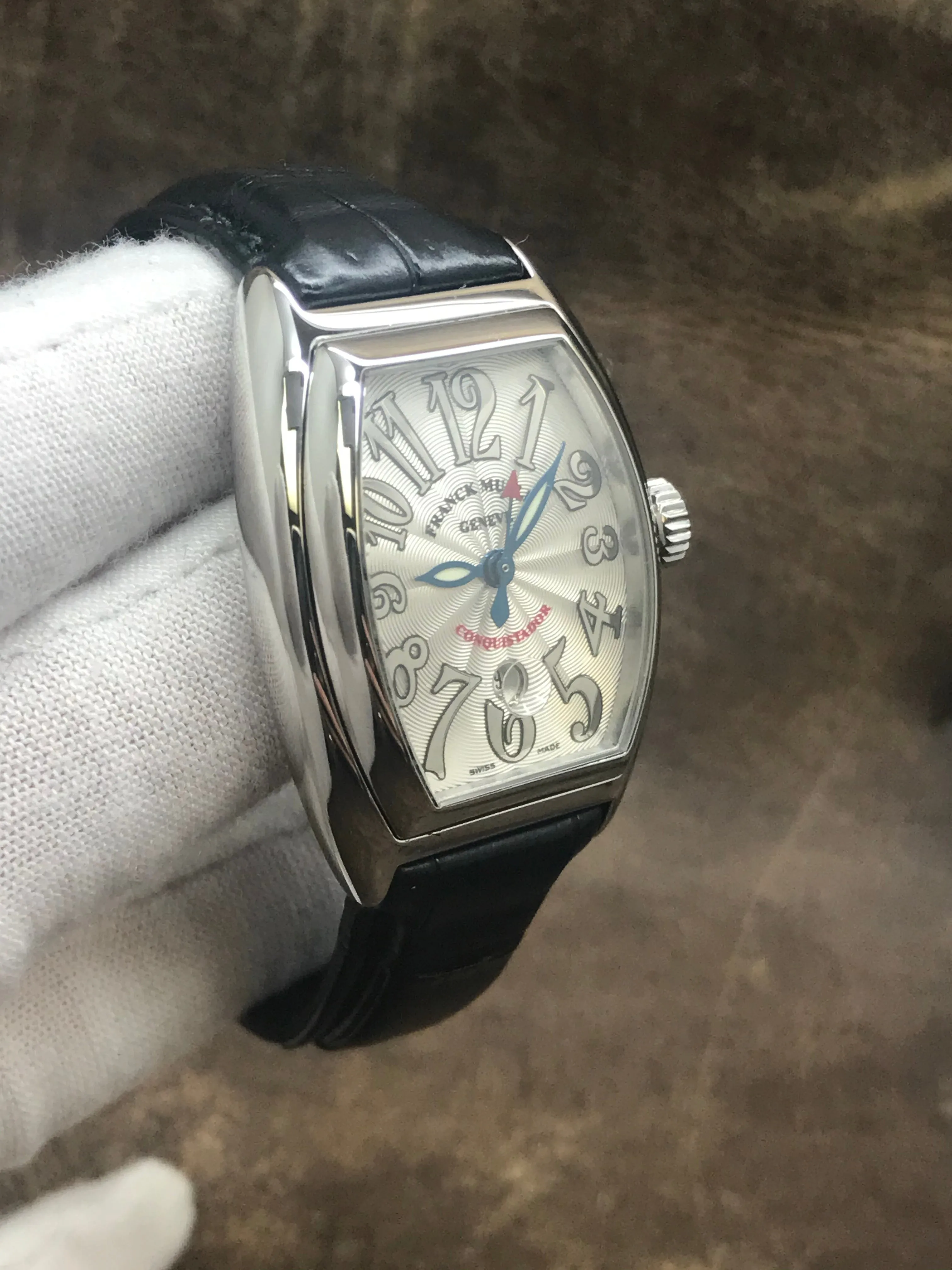Franck Muller Conquistador Lady 8002LSC Silver Dial Automatic Women's Watch