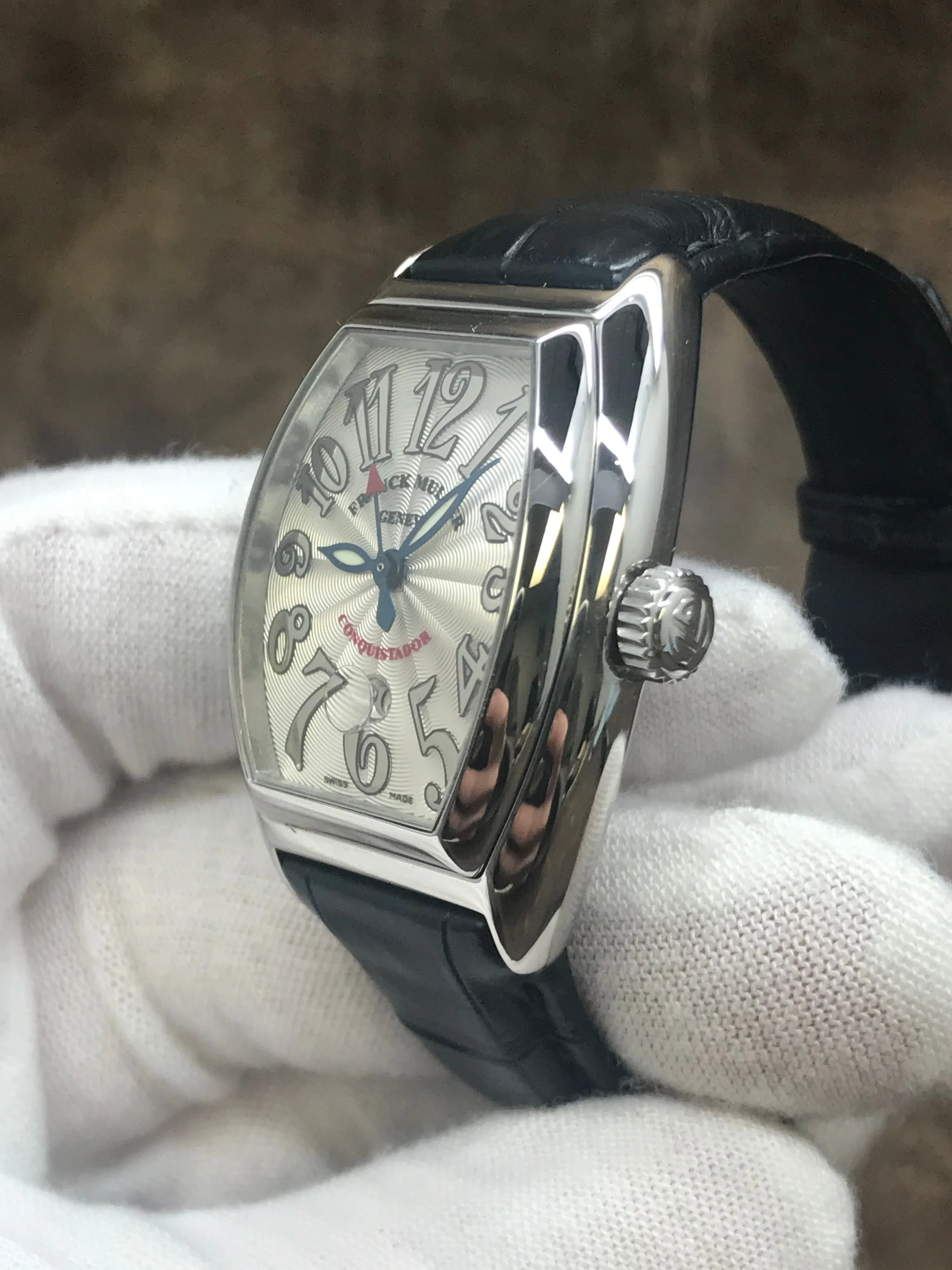 Franck Muller Conquistador Lady 8002LSC Silver Dial Automatic Women's Watch
