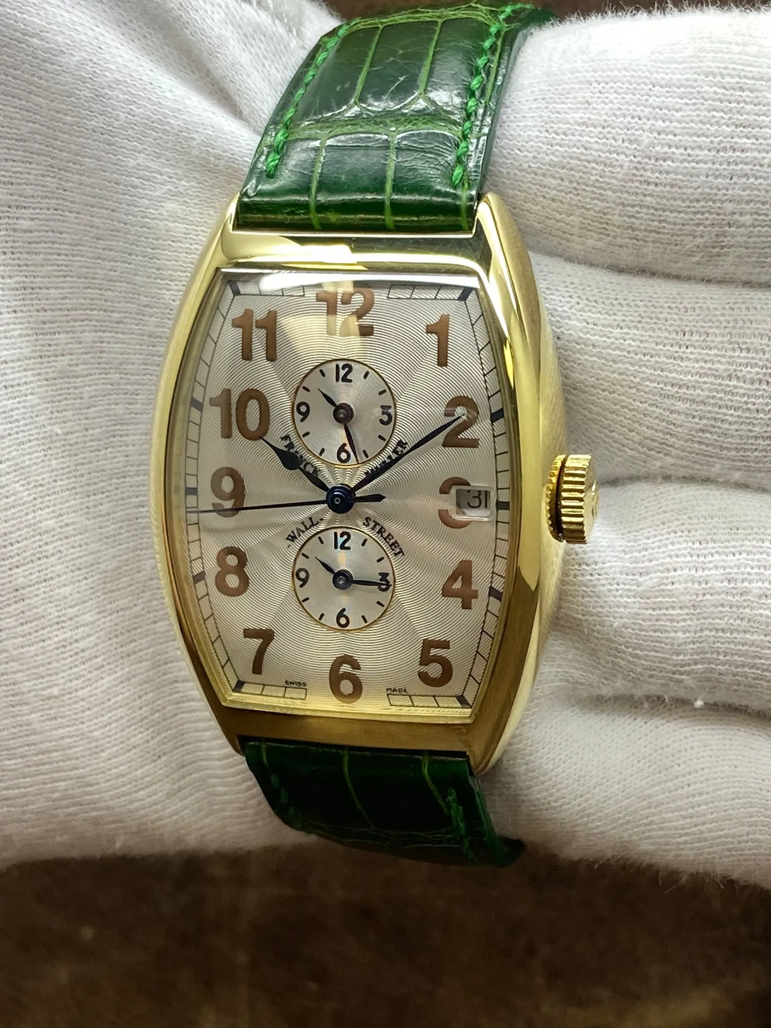 Franck Muller Master Banker Wall Street 10pcs L.E 6850 MB Silver Dial Automatic Men's Watch