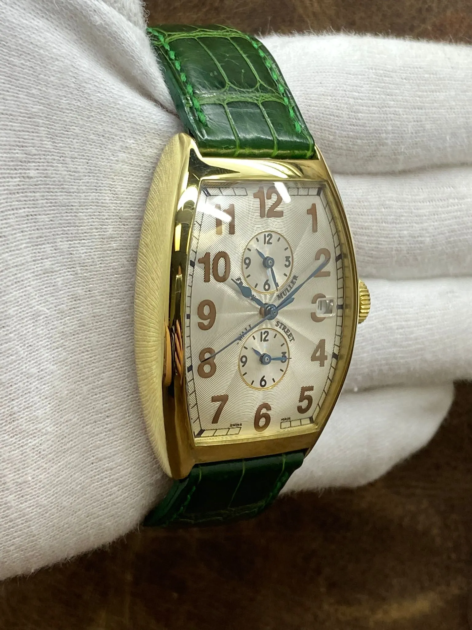 Franck Muller Master Banker Wall Street 10pcs L.E 6850 MB Silver Dial Automatic Men's Watch