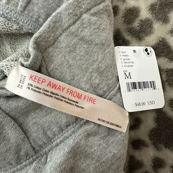 Free People FP Movement Siren Short in Heather Grey Size Medium Women’s