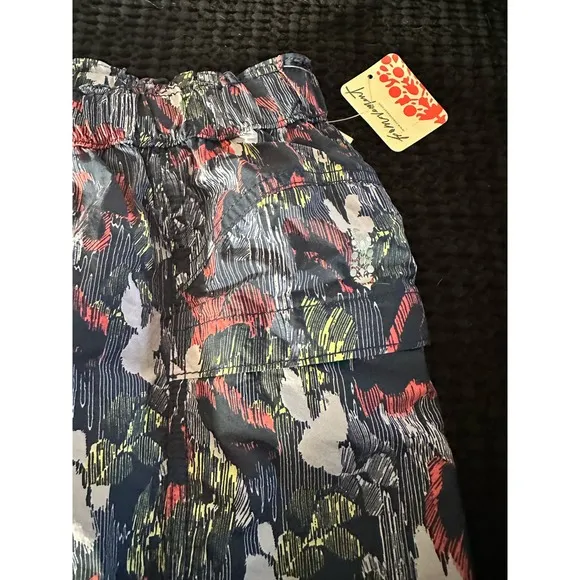 Free People  Movement Women's In The Wild Printed Shorts Size Small