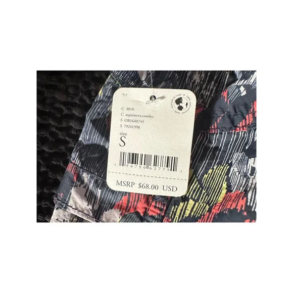 Free People  Movement Women's In The Wild Printed Shorts Size Small