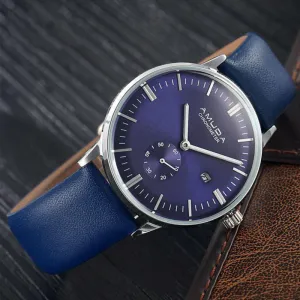Genuine Amuda Leather Analog Watch