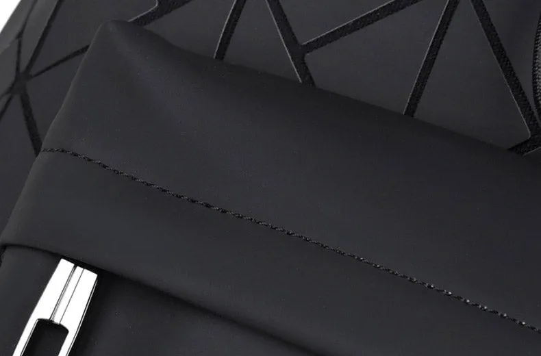 Geometric Diamond Men's Casual Backpack