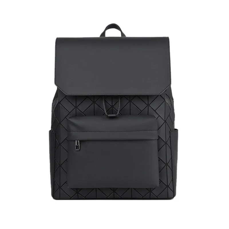 Geometric Diamond Men's Casual Backpack