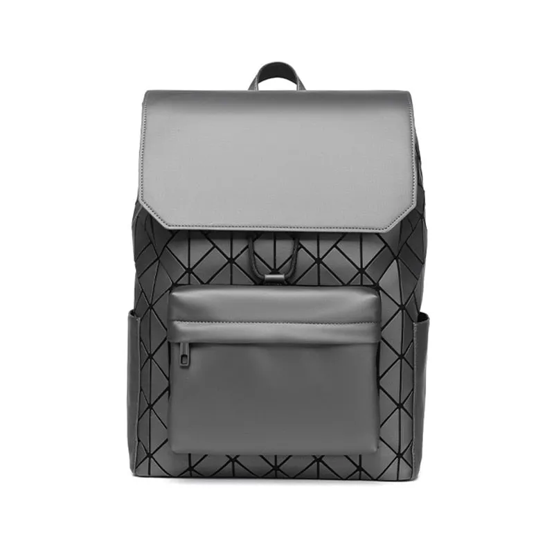 Geometric Diamond Men's Casual Backpack