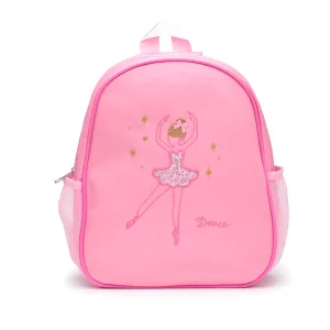Girls Dance Backpack Toddler 3-8 Years Pink