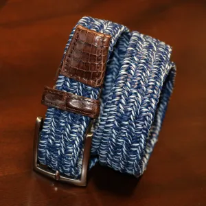 Glacier Patterned Stretch Belt