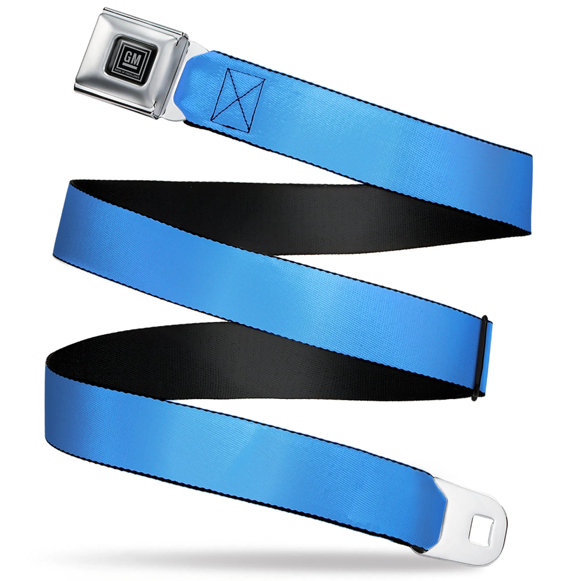 GM Seatbelt Belt - Baby Blue Webbing