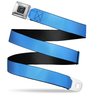 GM Seatbelt Belt - Baby Blue Webbing