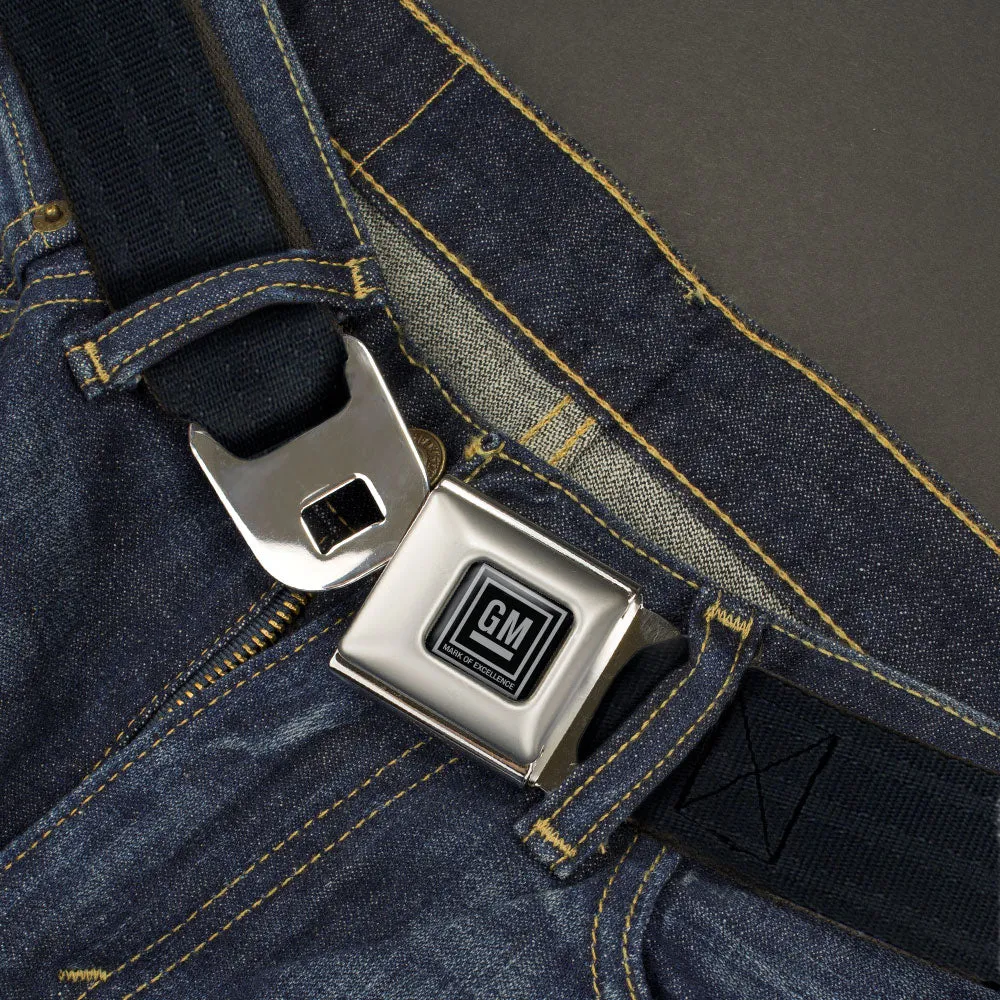 GM Seatbelt Belt - Black Panel Webbing