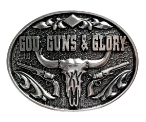 God, Gun's, & Glory Belt Buckle
