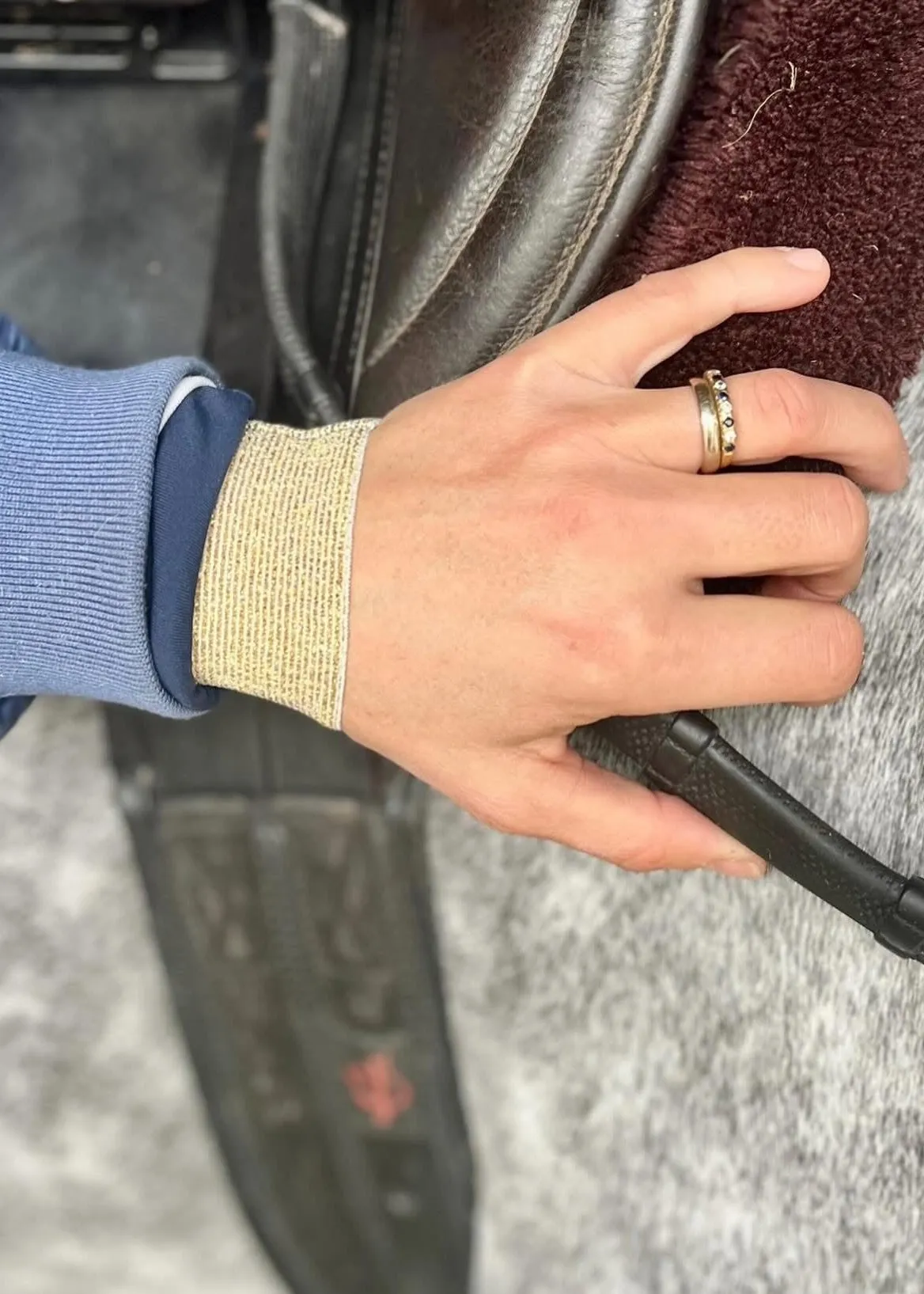 Gold cuffs