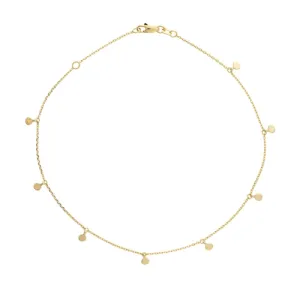 Gold Drops Anklet