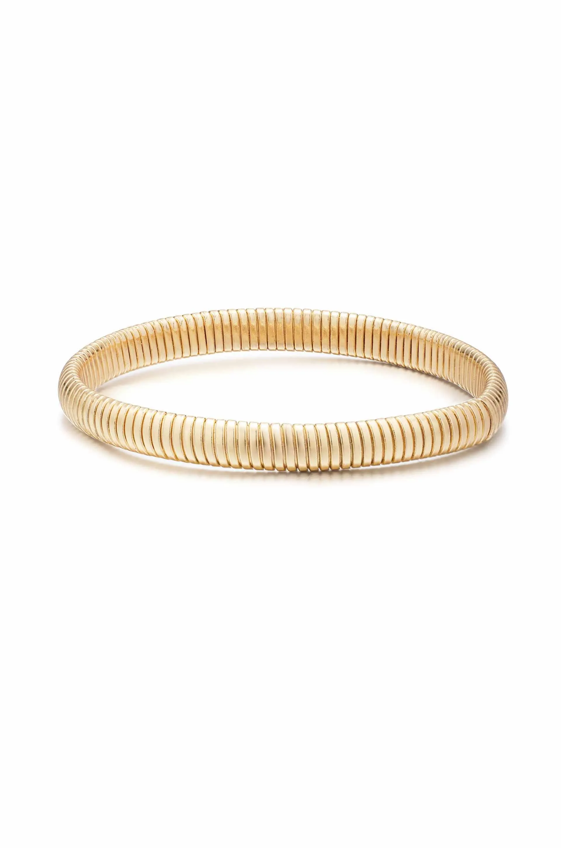 Golden Hour Flex Snake Chain Stretch 8mm Bracelet