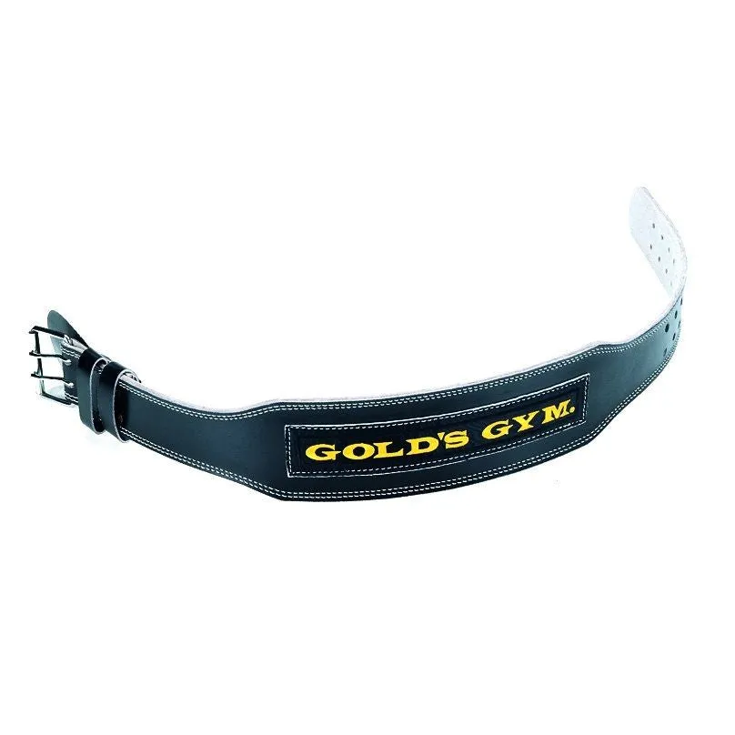 Golds Gym Leather Weight Lifting Belt 4”