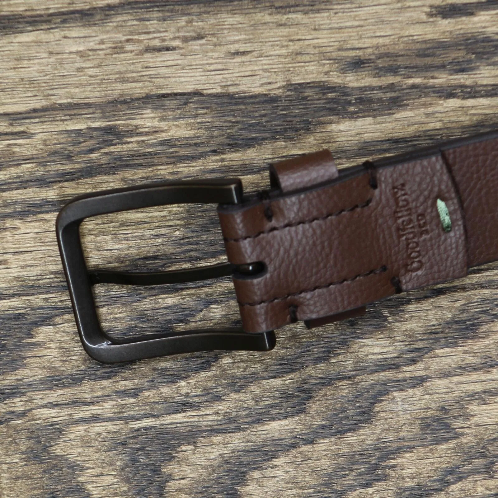 Goodfellow & Co. Mens Faux Leather Belt Brown M