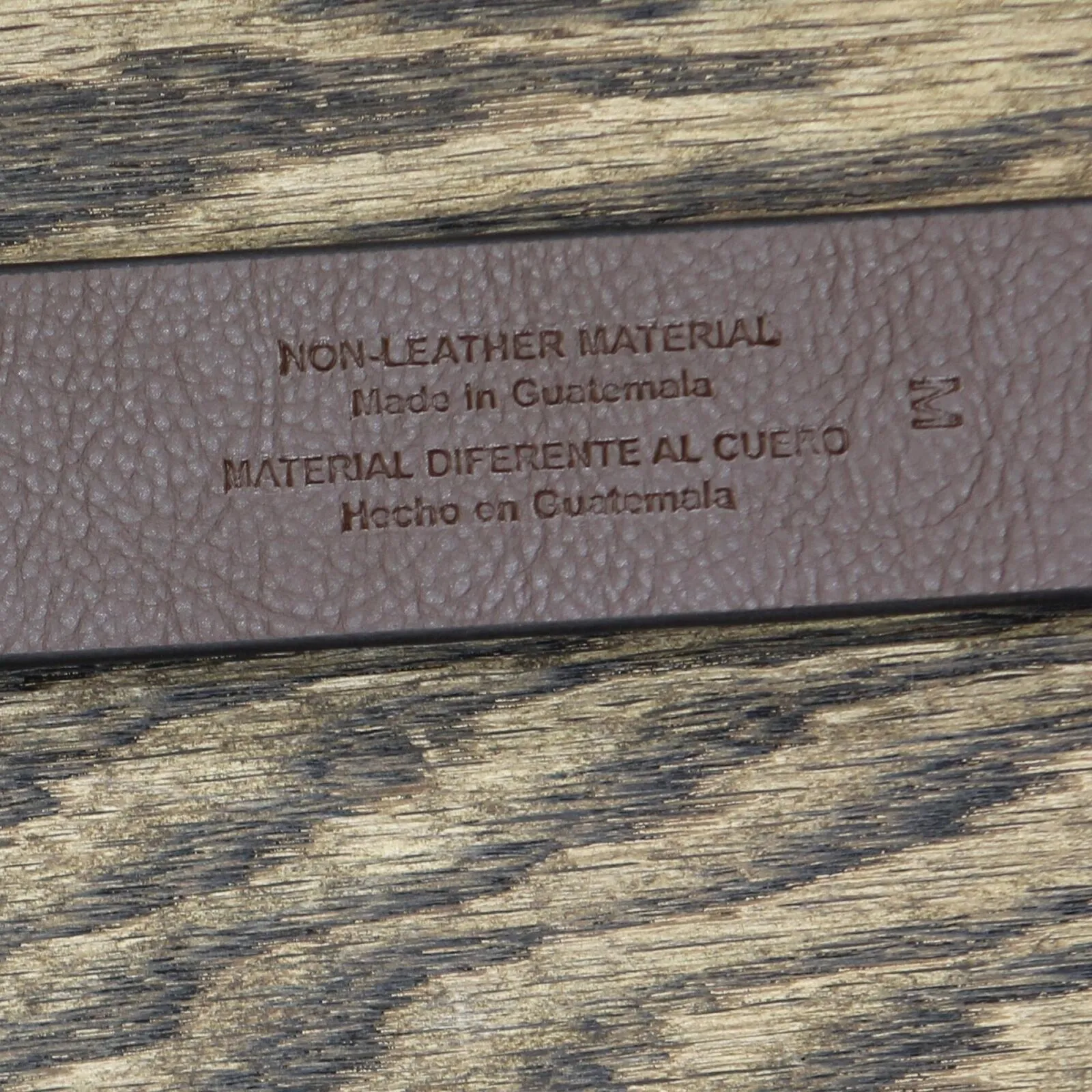 Goodfellow & Co. Mens Faux Leather Belt Brown M
