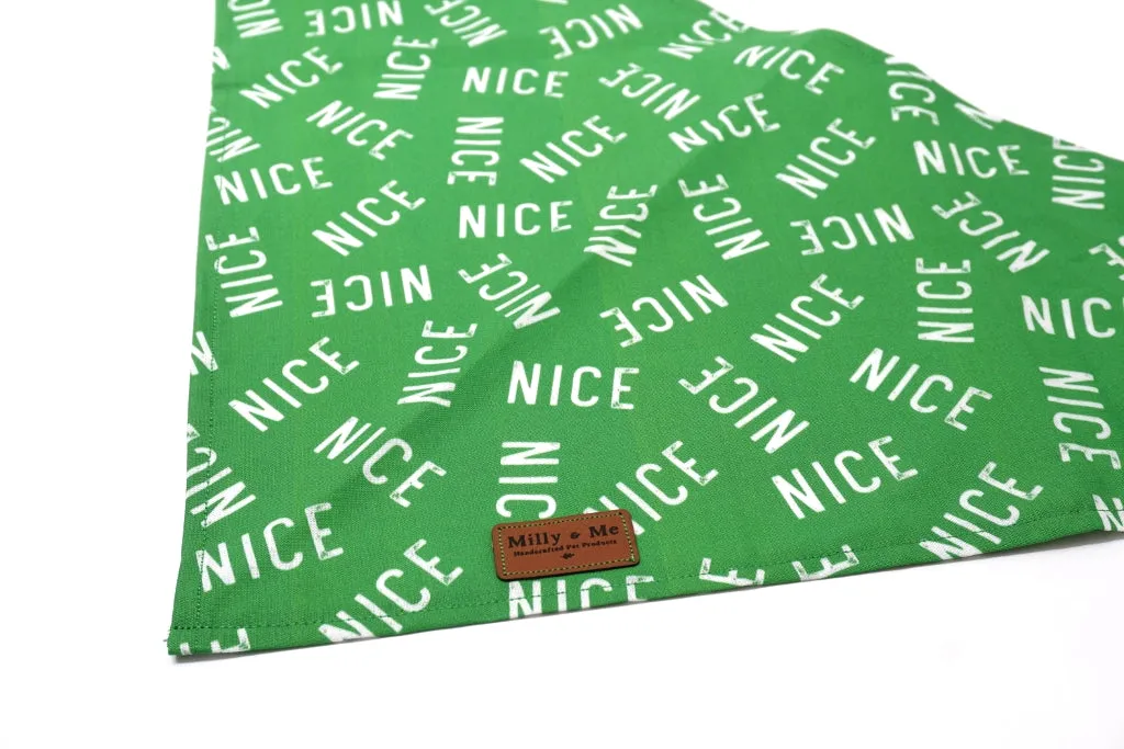 Green Nice - Pet Bandana