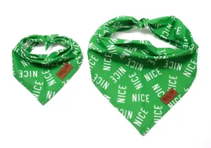 Green Nice - Pet Bandana