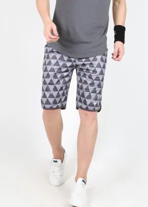 Grey Pyramids Shorts