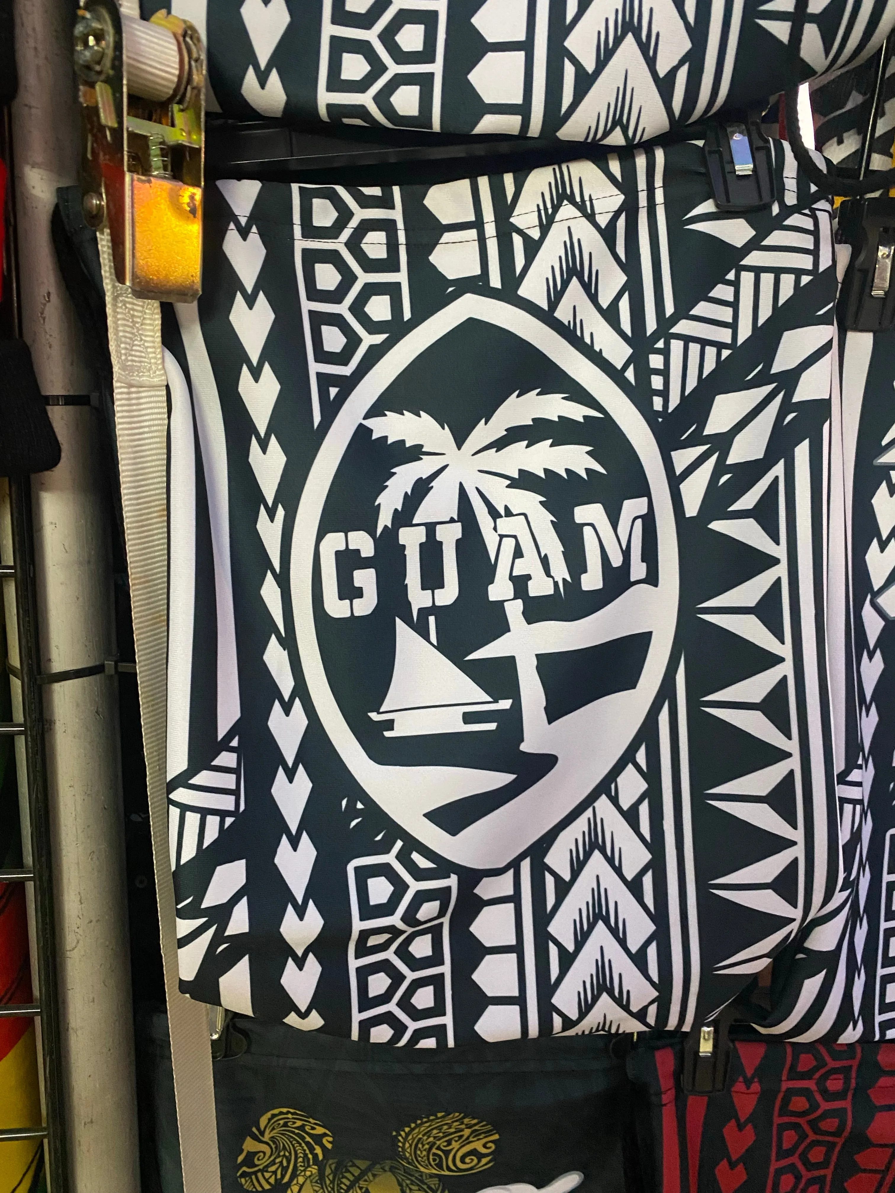 Guam Shield Tribal Gym Bag