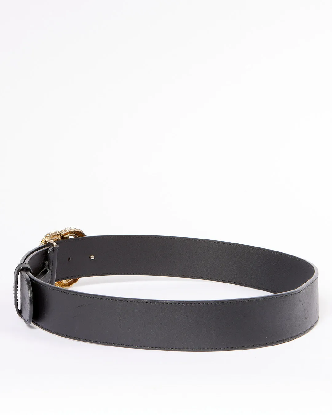 Gucci Black GG Special Edition Marmont Belt - 85/34