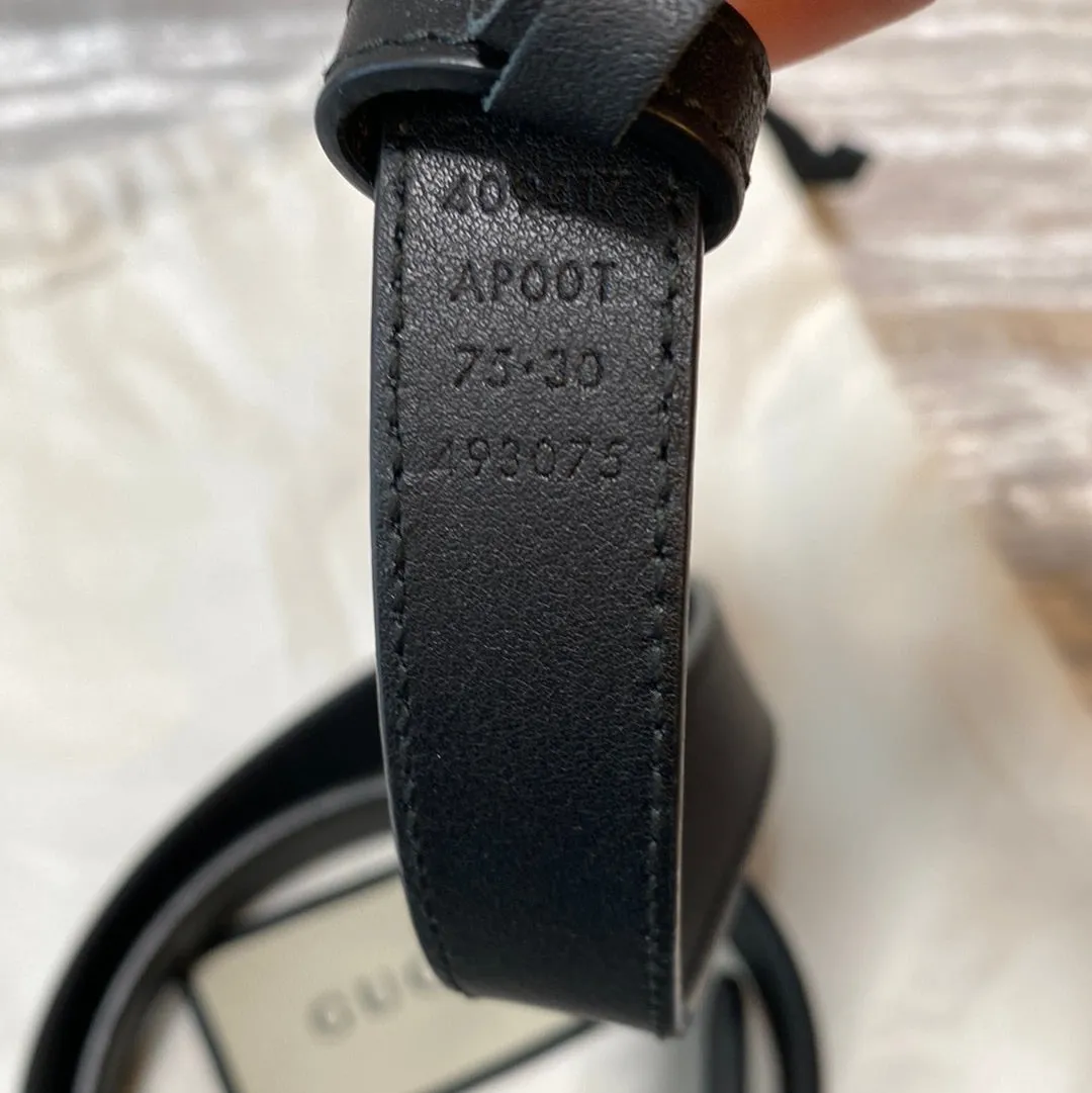 Gucci GG belt - thin